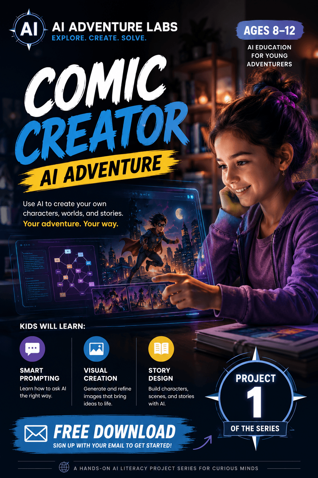 AI Adventure Lab free download artwork