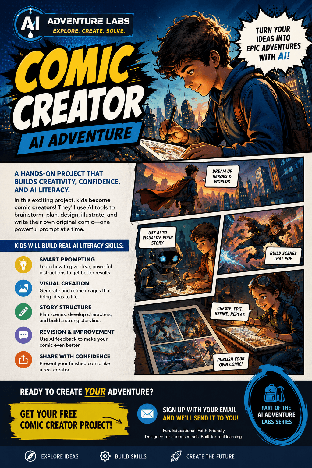 AI Adventure Lab product artwork