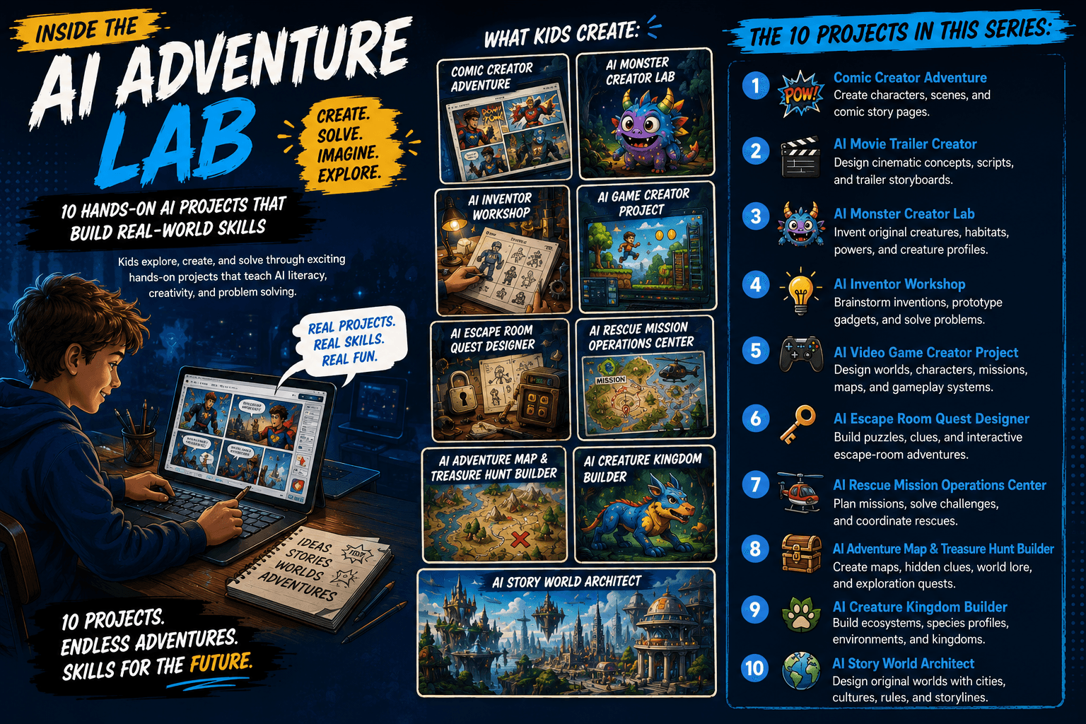 AI Adventure Lab product artwork